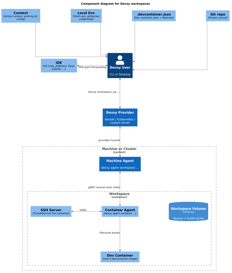 Devsy Architecture